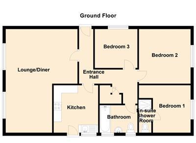 2 D Floor Plan 97 Cefn y Gader, Morfa Bychan - all