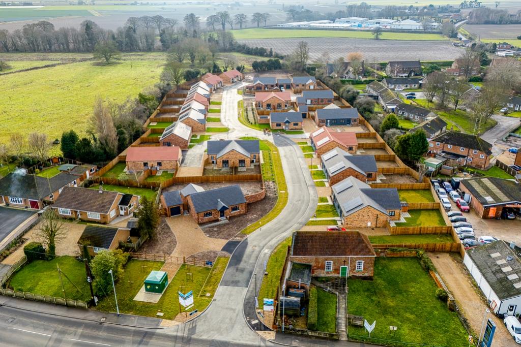 Aerial Street Scene - Gosberton Site-1