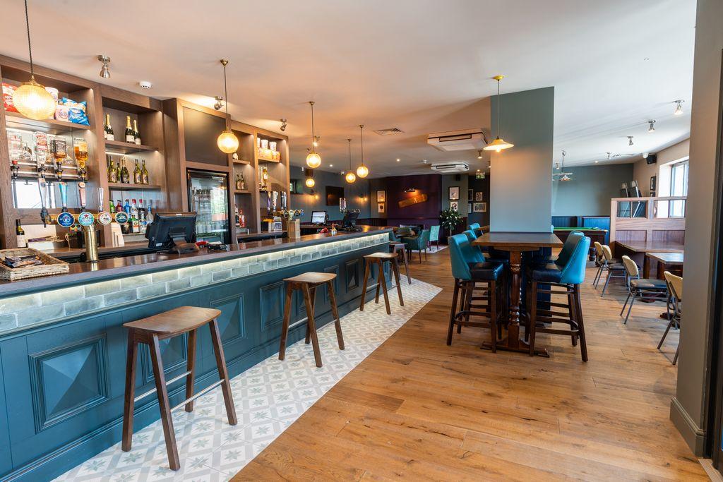 2023 Devon Waterside Restaurant Empty Complex Bar