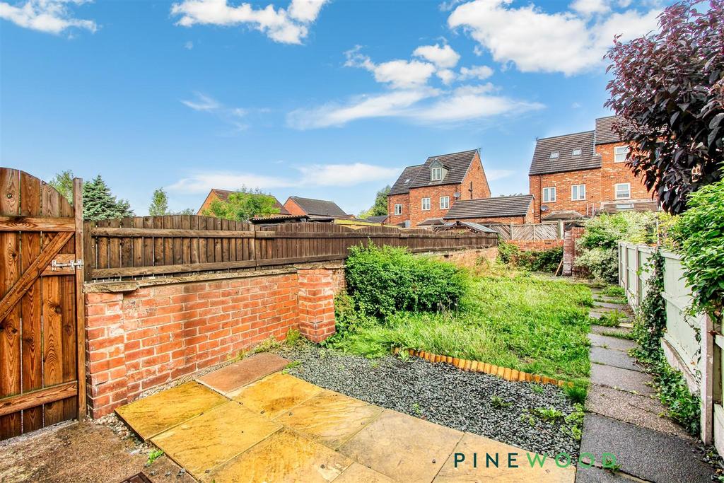 Rear garden