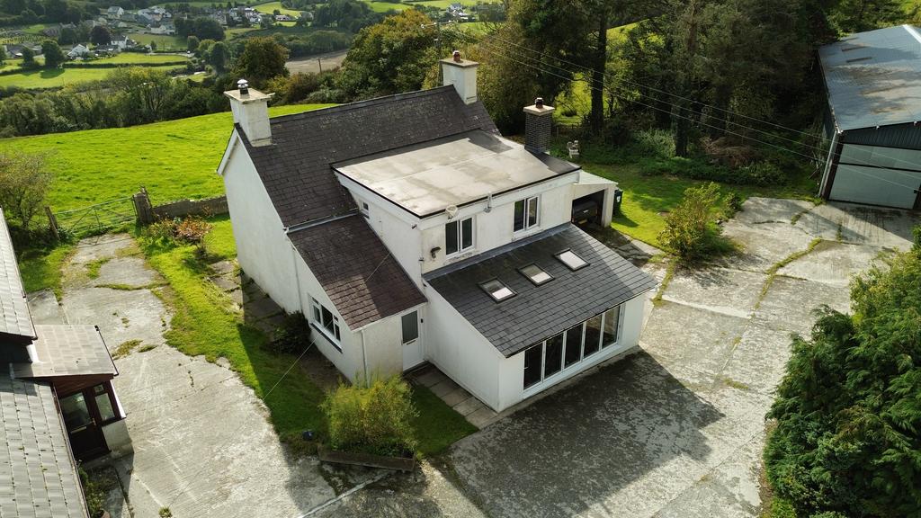 Rear of the farmhouse