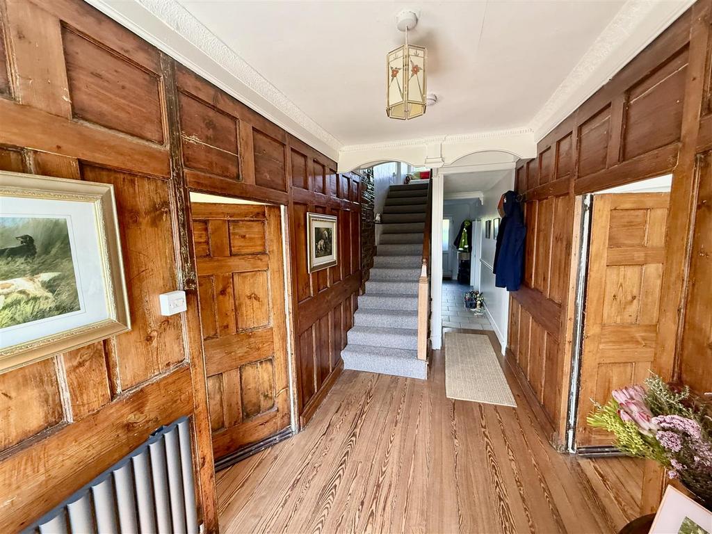 FRONT ENTRANCE DOOR to HALLWAY
