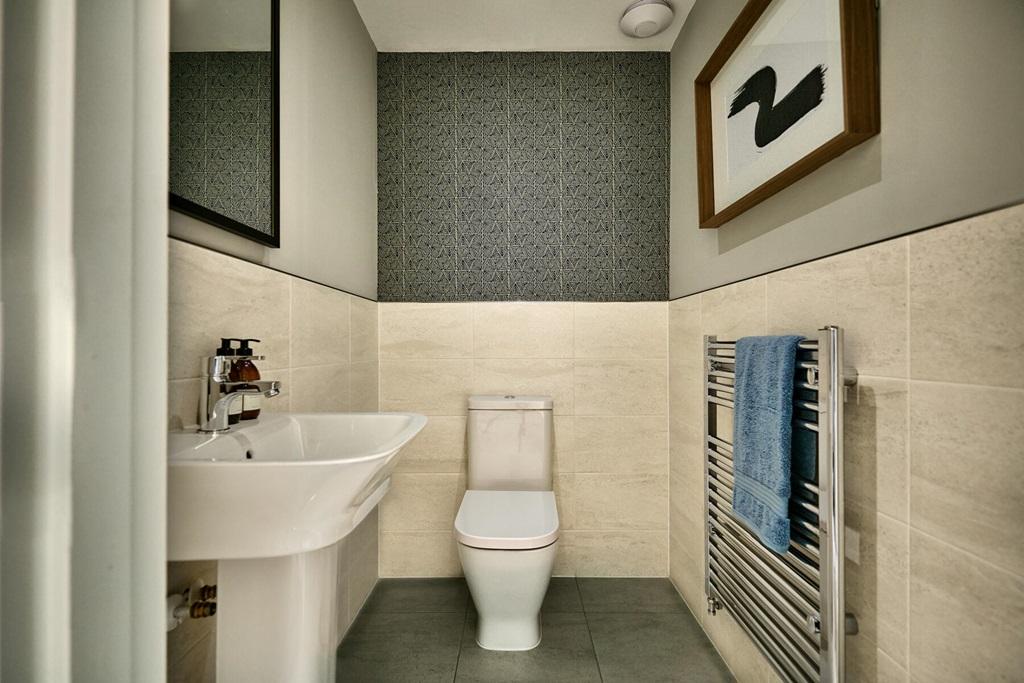 Laundry and W/C combined for ultimate convenience