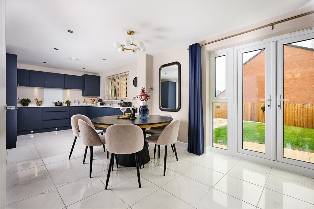 Cook, dine, and connect in your stylish modern...