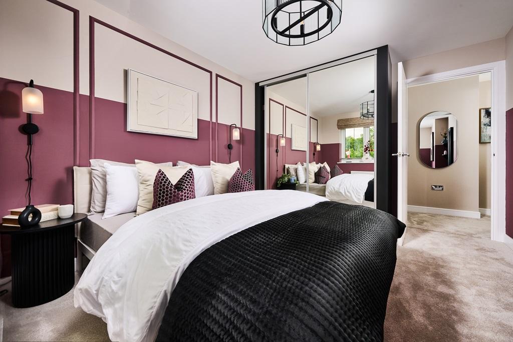 Comfort and style await in every guest bedroom