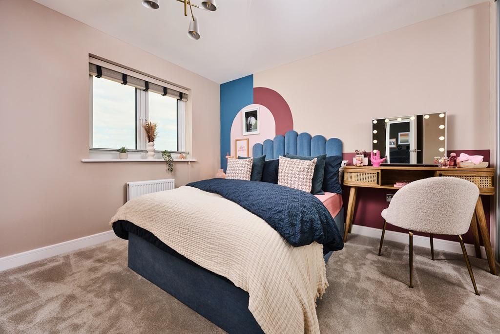 Enjoy freedom to personalise your bedroom for...