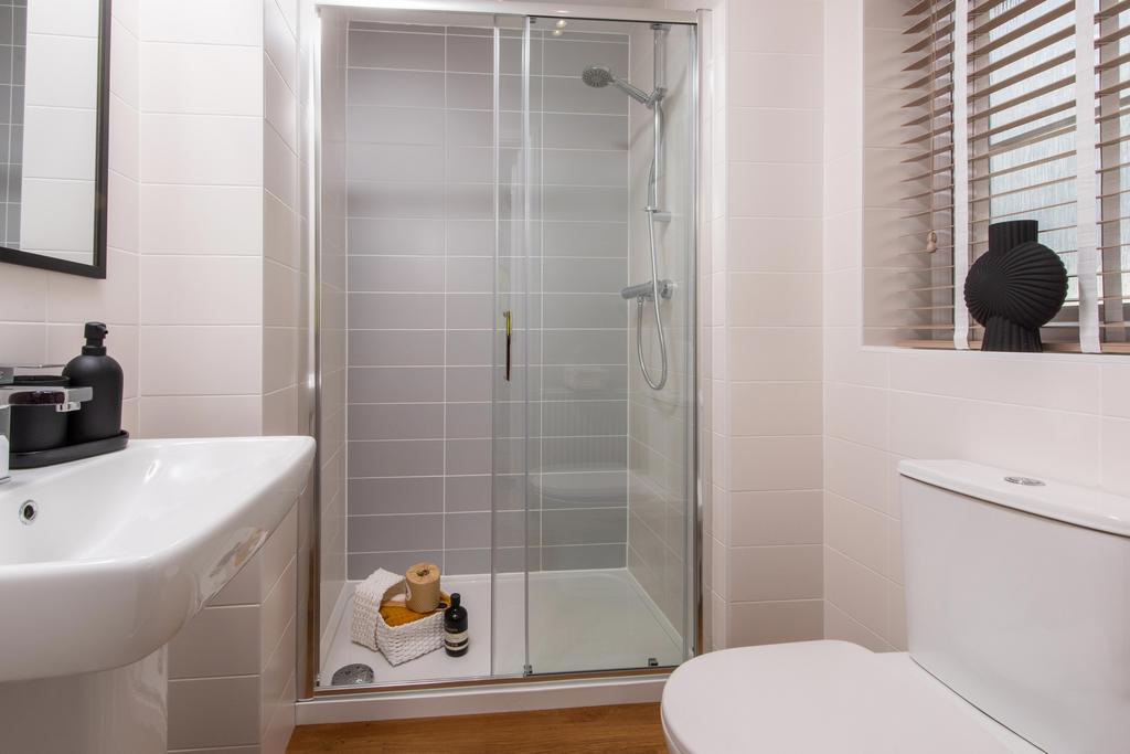 Internal image on the en suite bathroom in the...