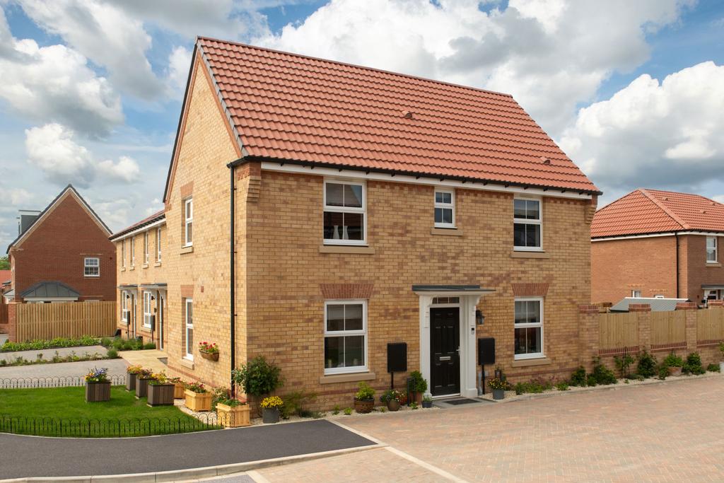 Outside view of 3 bedroom Hadley home