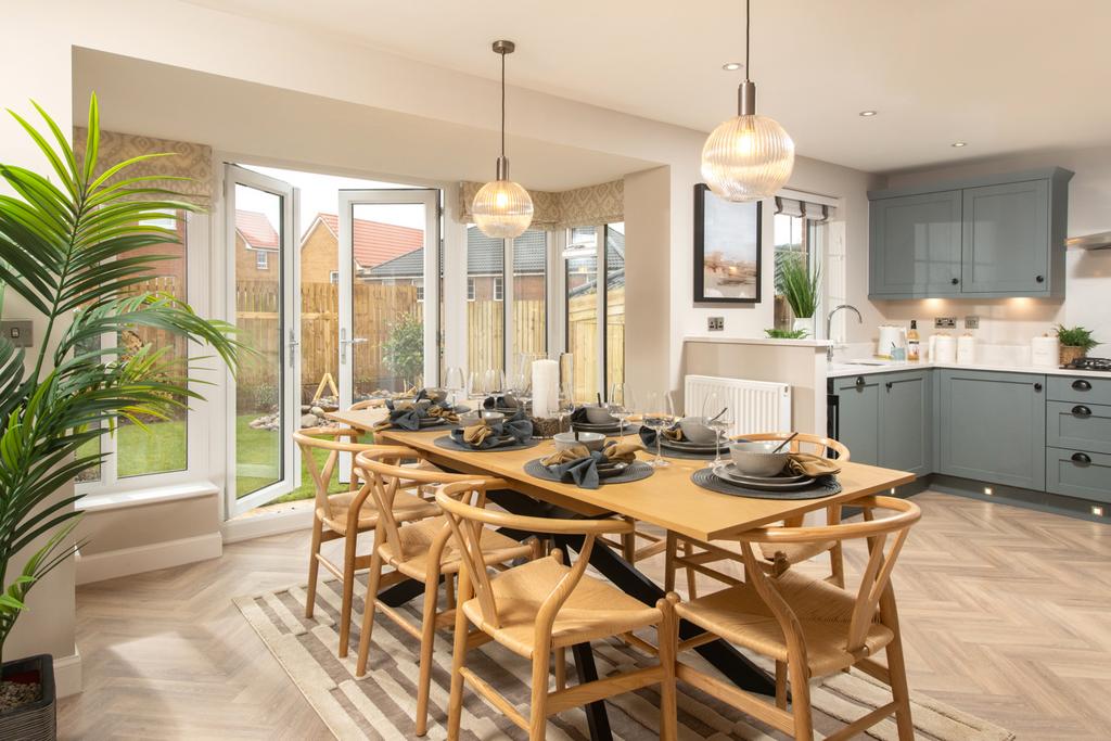 The interior of Plot 100 The Holden at...