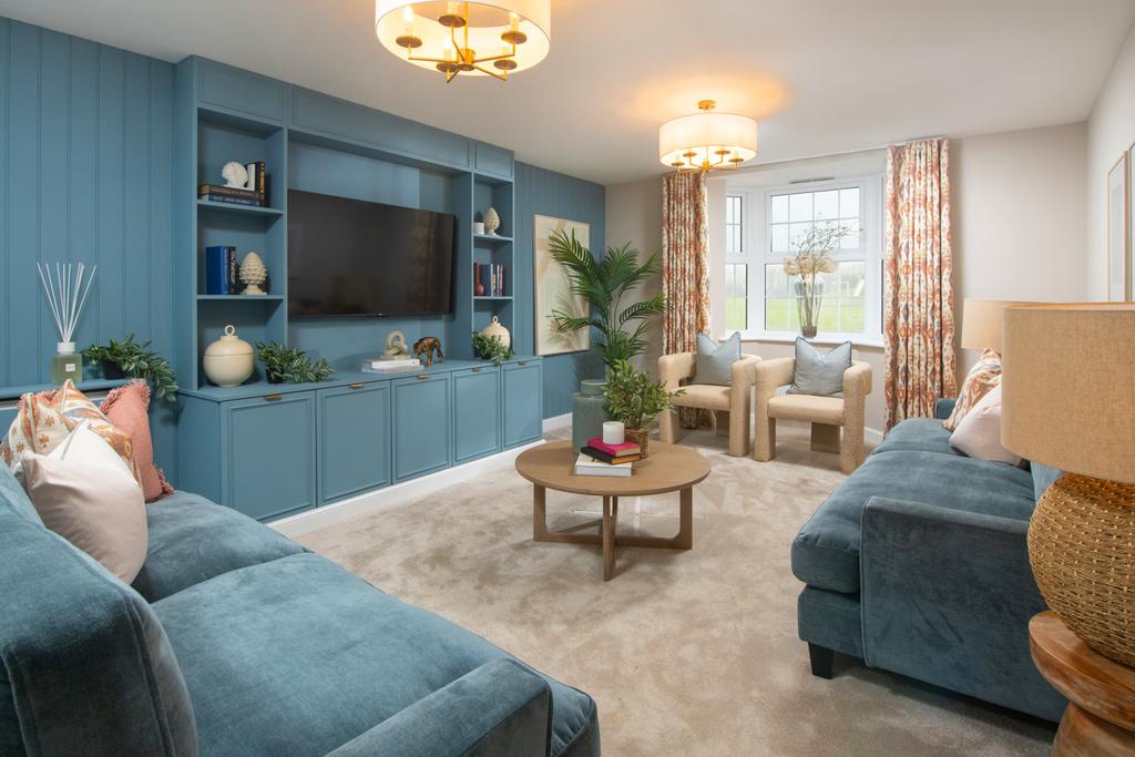 The interior of Plot 100 The Holden at...