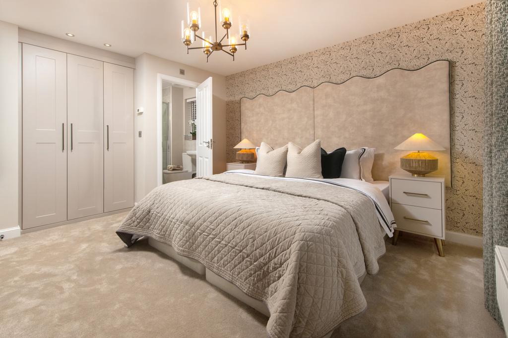 The interior of Plot 100 The Holden at...