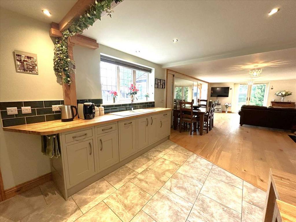 Open plan kitchen