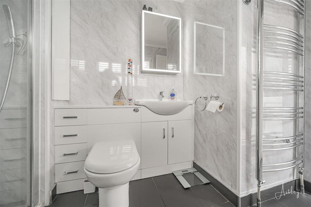 Downstairs shower room