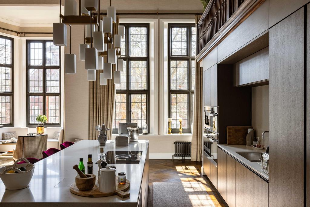 Kitchen, open plan living