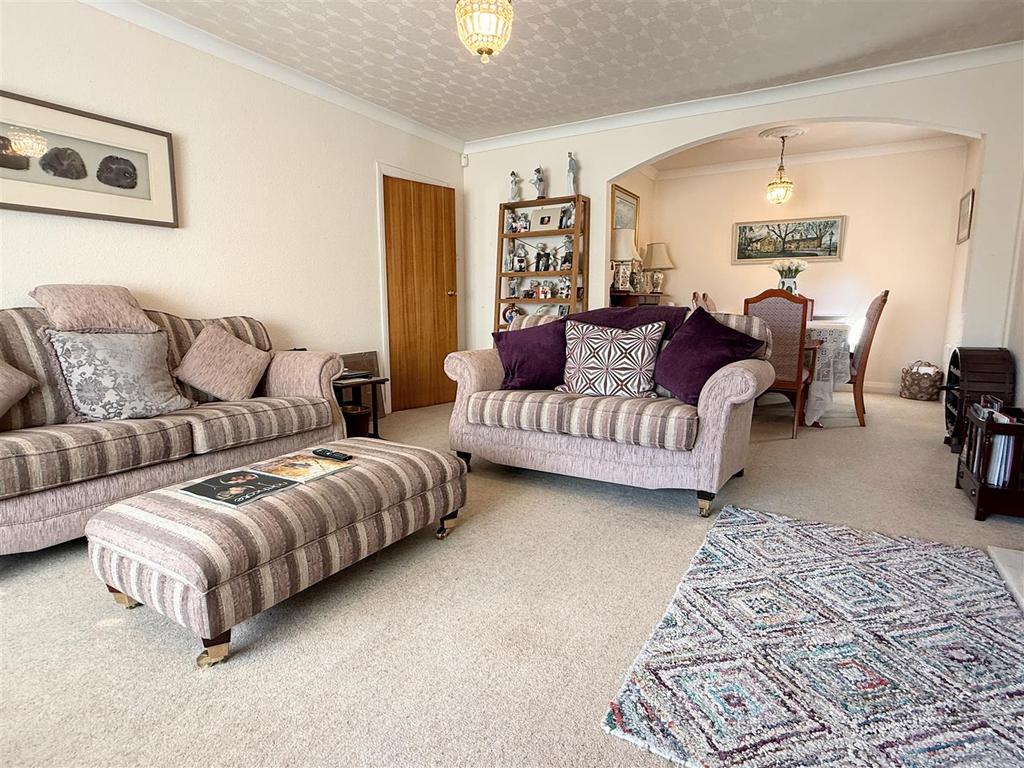 Lounge with dining area