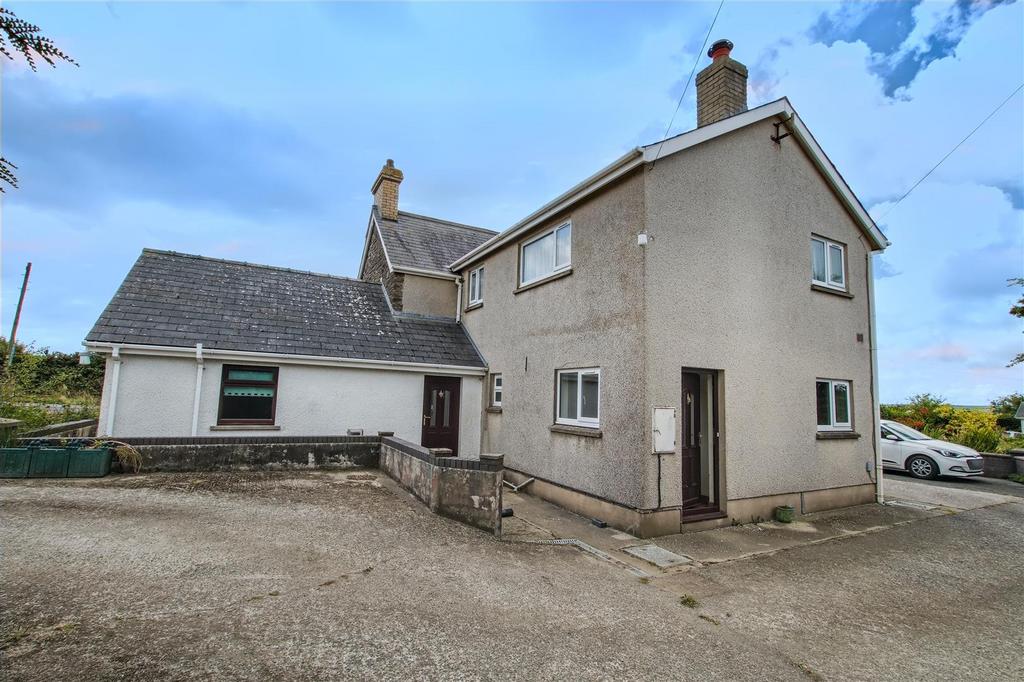 Rear of house