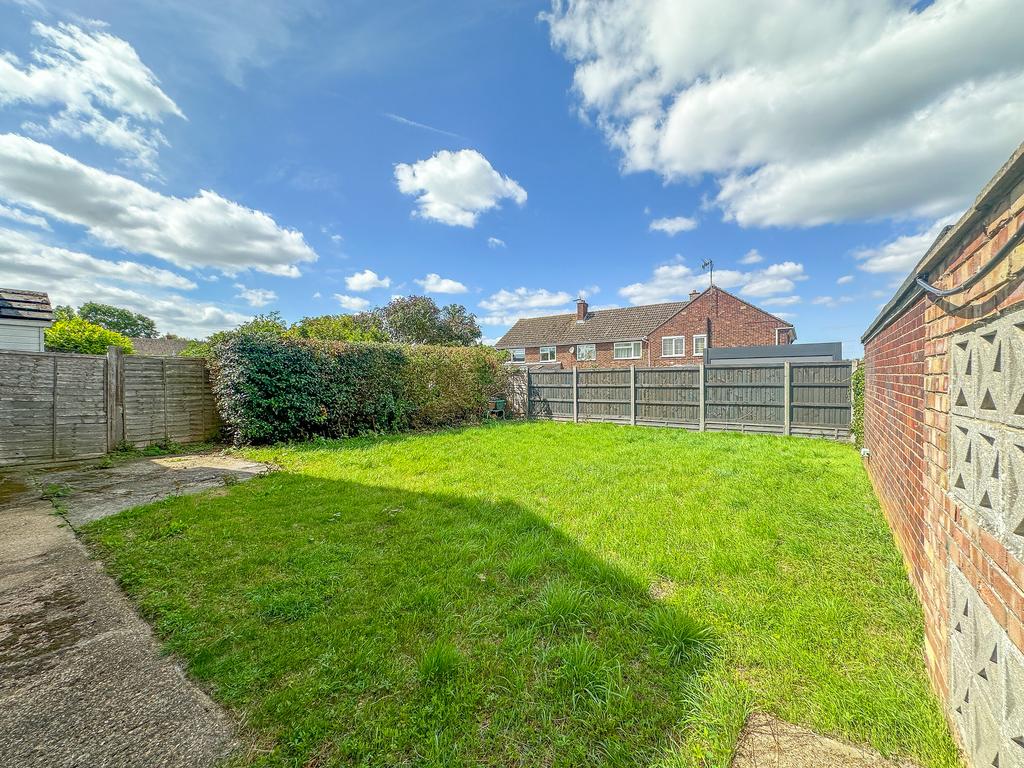 Rear garden