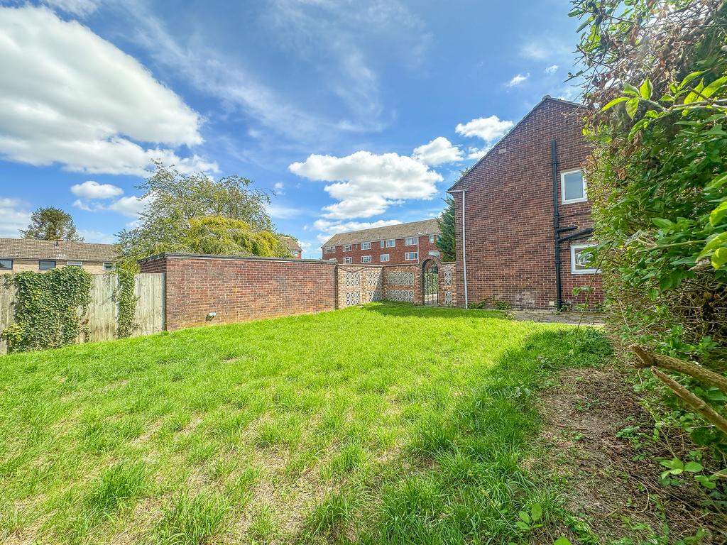 Rear garden