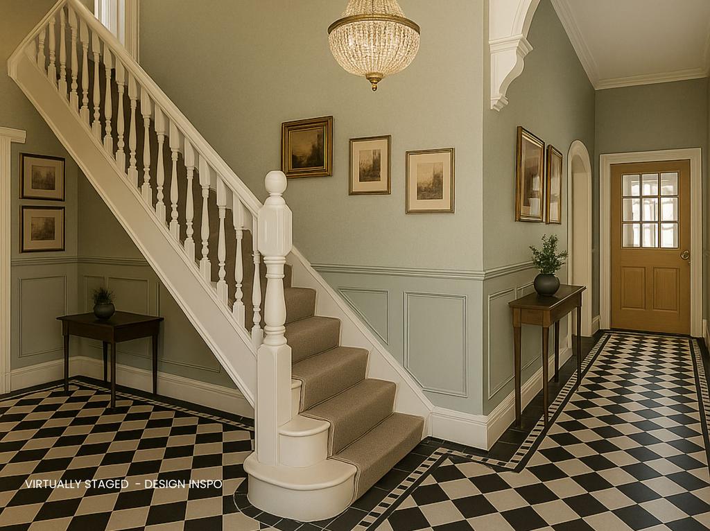 Hallway - Virtually Staged
