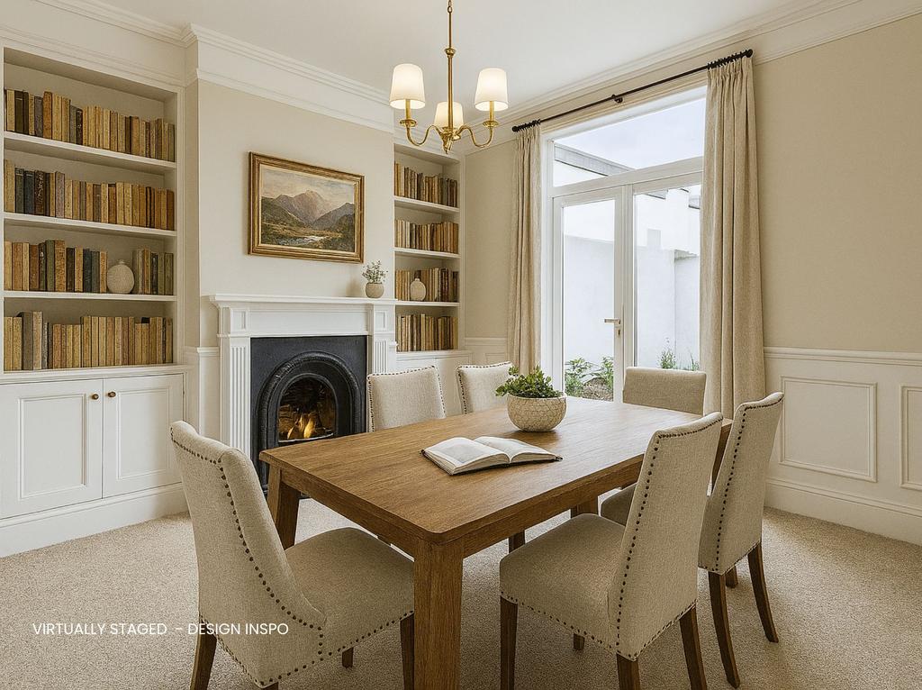 Dining Room - Virtually Staged