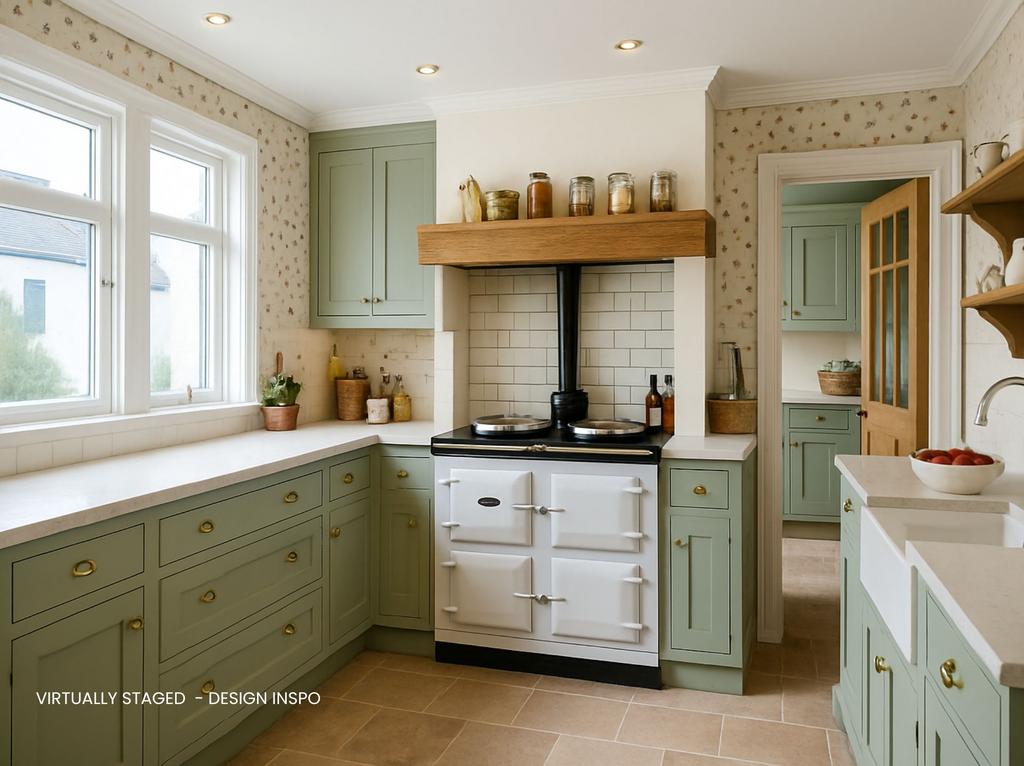 Kitchen - Virtual Staged