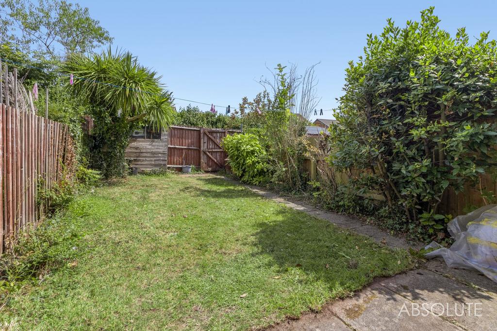 Rear garden