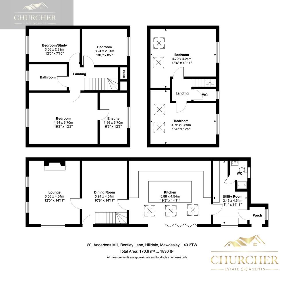 20,Andertons Mill,Bentley Lane,Hilldale,Mawdesley,L4