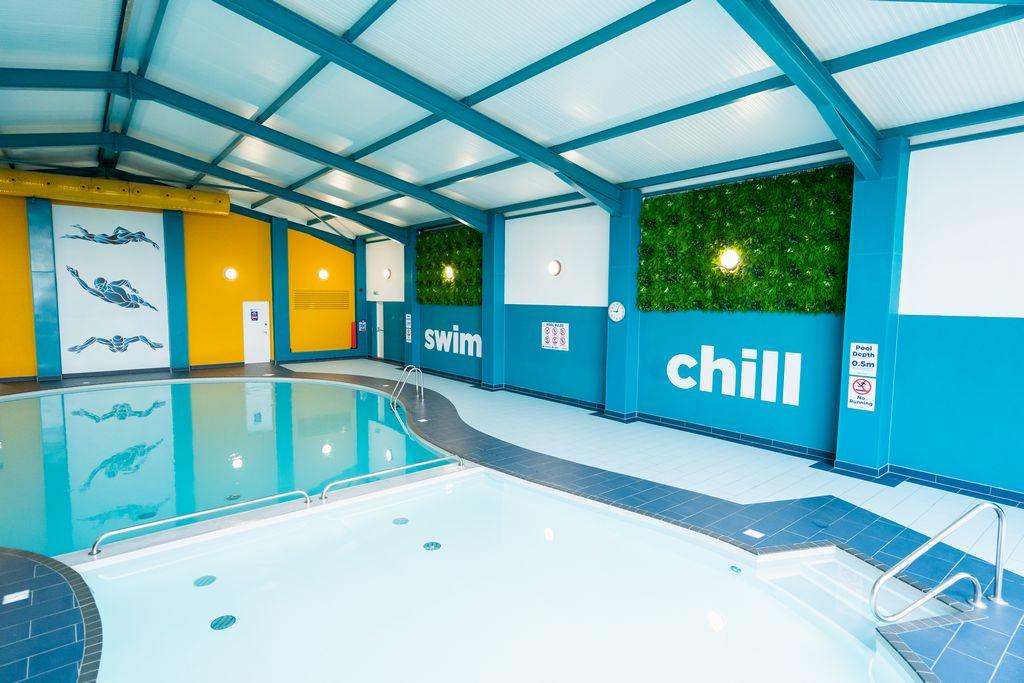 2023 Cornwall Polperro Indoor Swimming Pool Empty