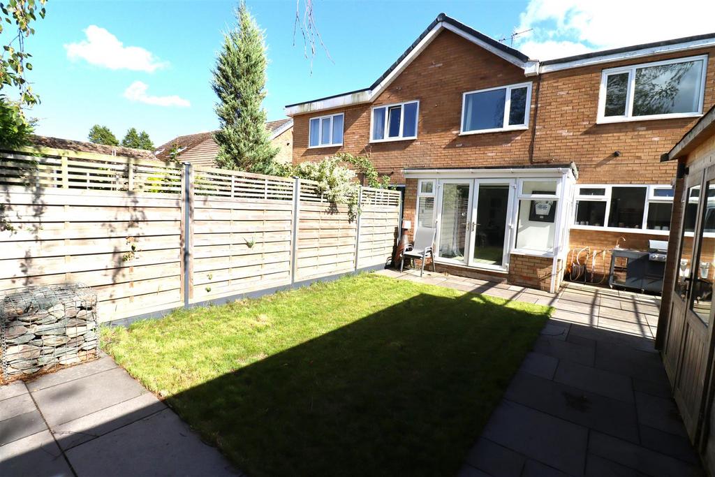 Rear garden