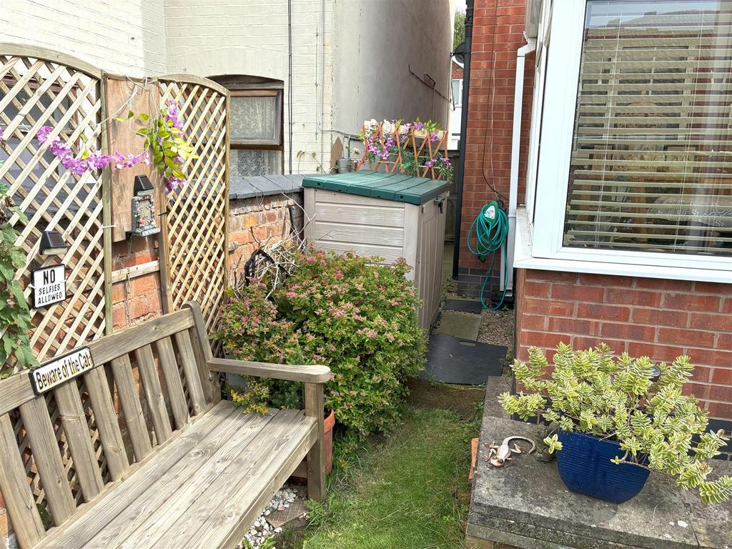 Rear garden