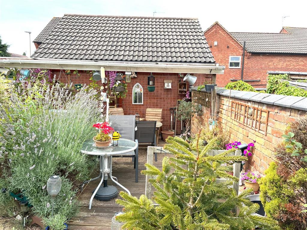 Rear garden