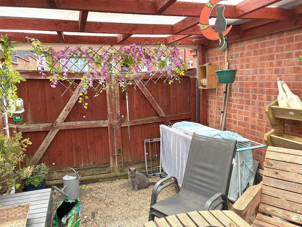Rear garden