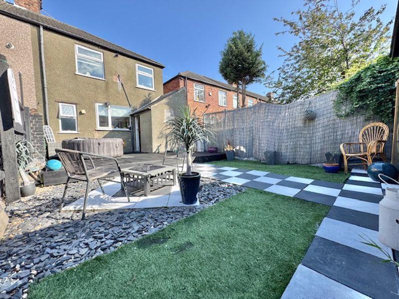 Rear garden
