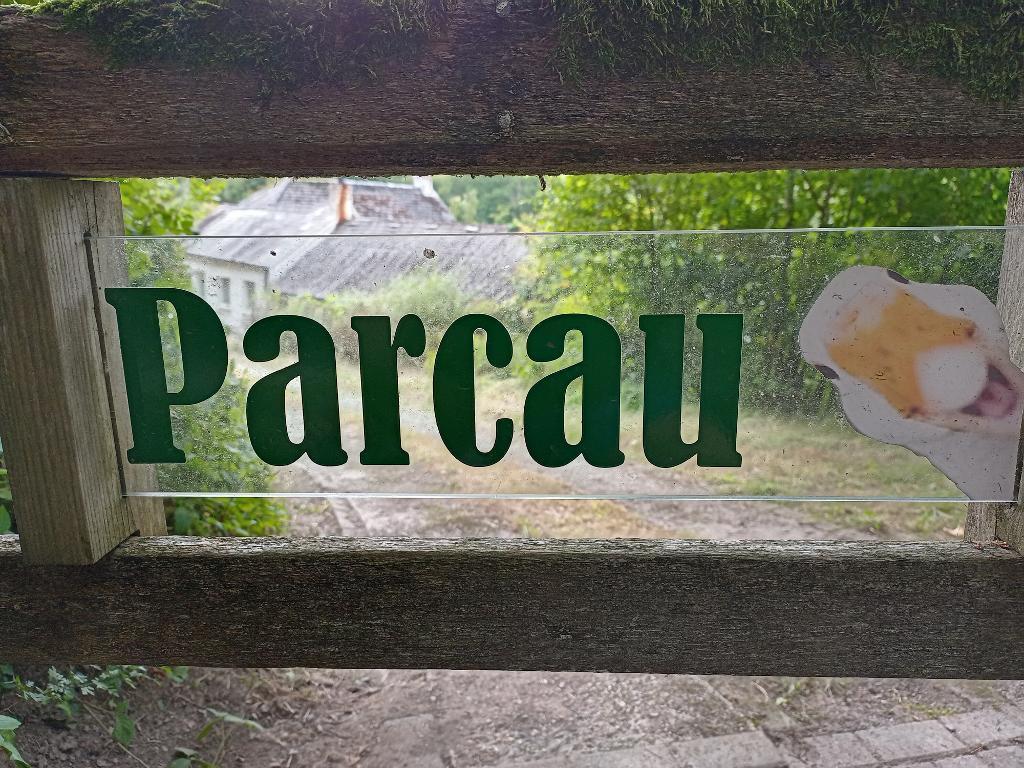 Parcau Name Plaque