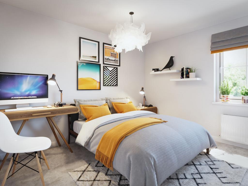 Falkirk bedroom CGI