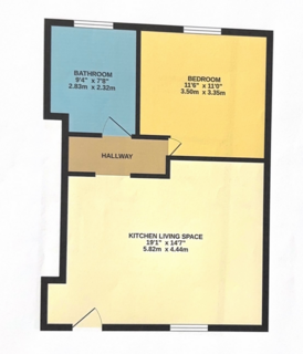1 bedroom apartment to rent, 87 Duke Street