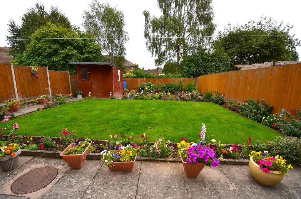 Rear garden