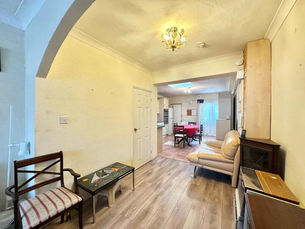 Open-plan living area