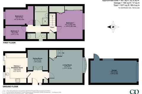 3 bedroom semi-detached house for sale, Manor Close, Langford, SG18