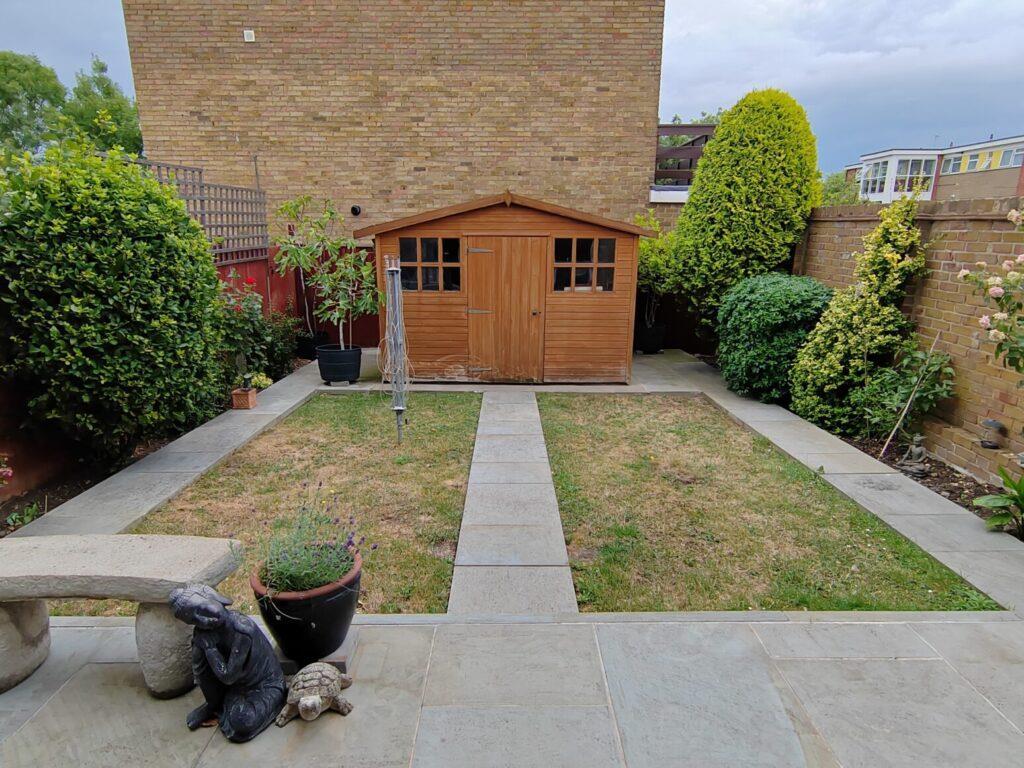 Rear garden