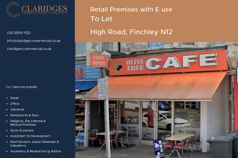Retail property (high street) to rent, 940 High Rd London N12 9RT