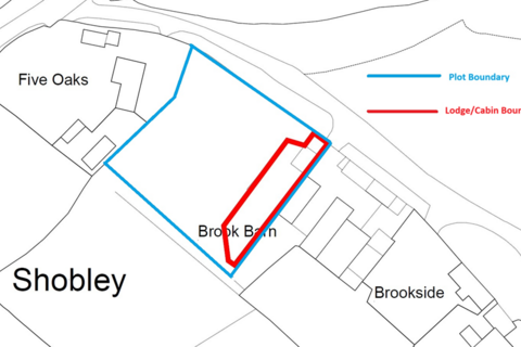 Detached house for sale, Linford Road, Shobley, Ringwood, BH24