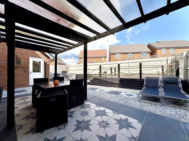 Rear garden
