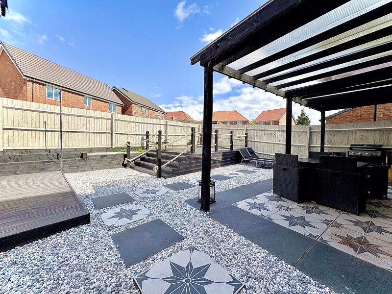 Rear garden