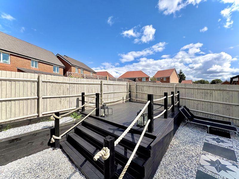 Rear garden