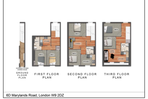 undefined, D Marylands Road, London, W9