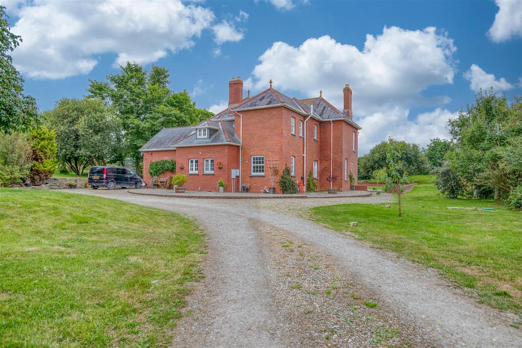 House from driveway