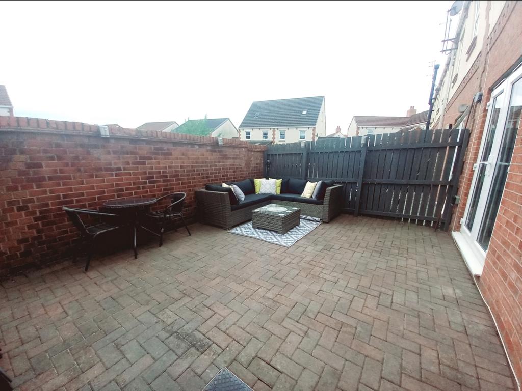 Rear garden