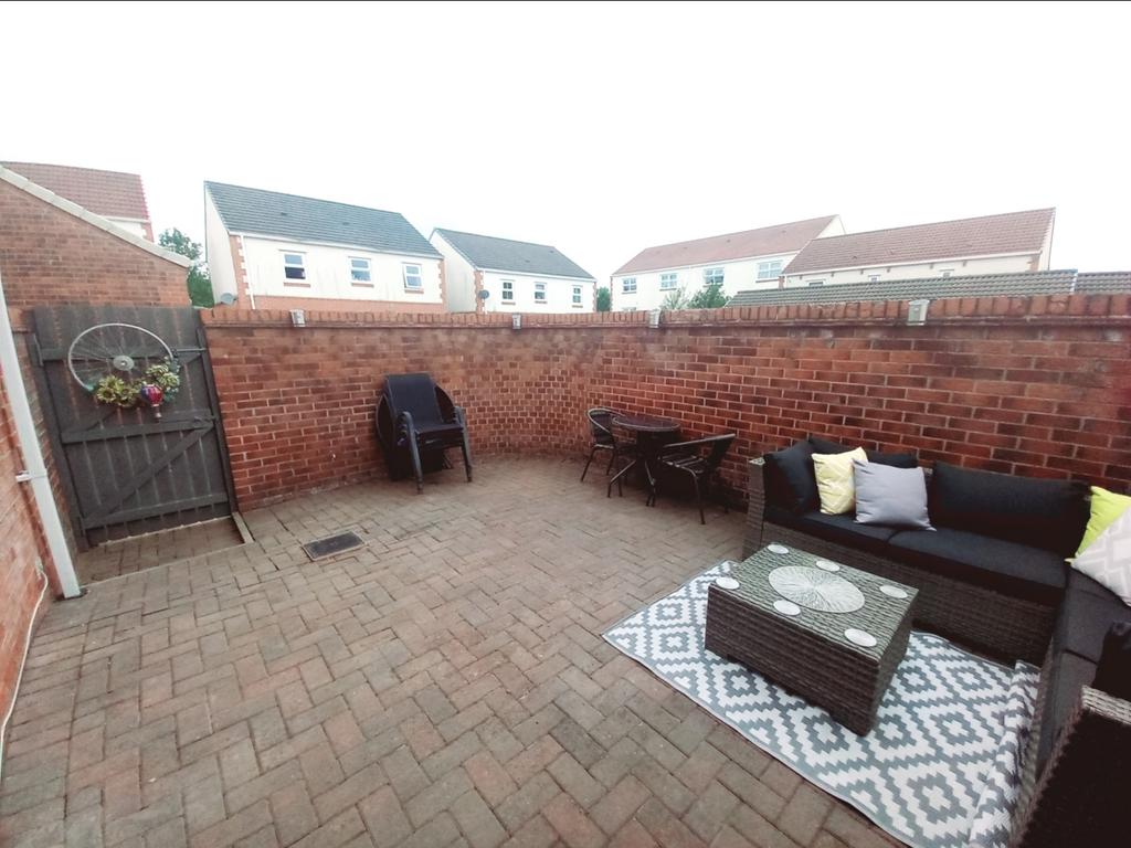 Rear garden