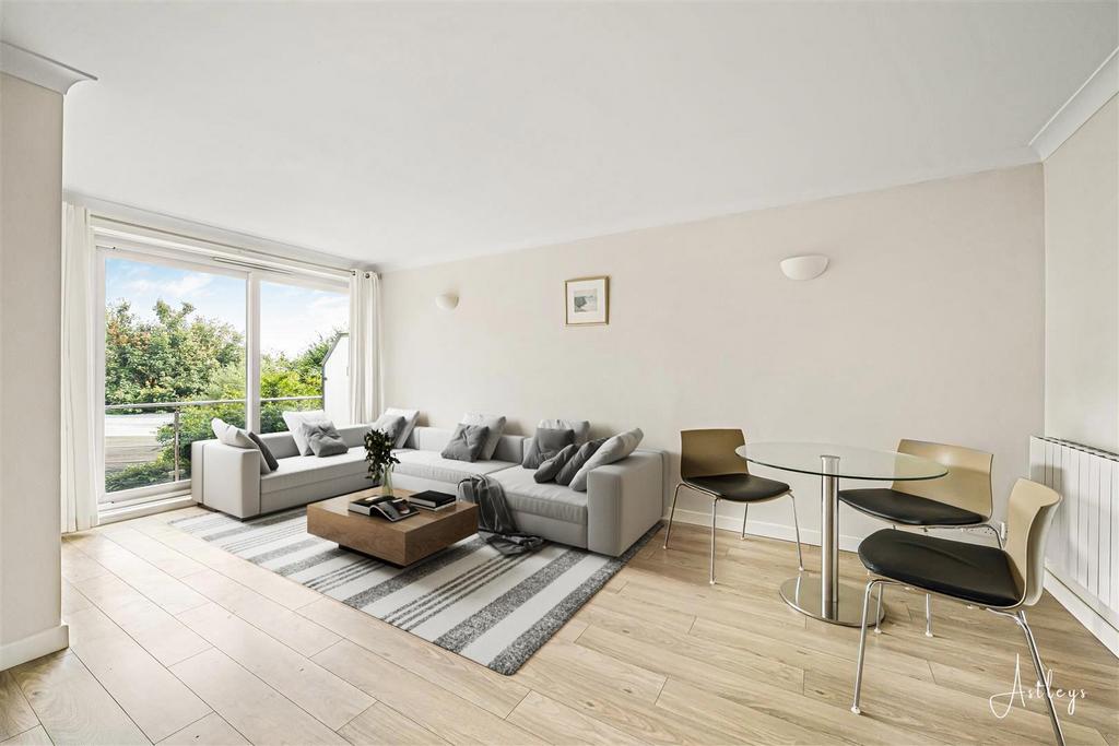 Kitchen/Living Area (Virtually Staged)